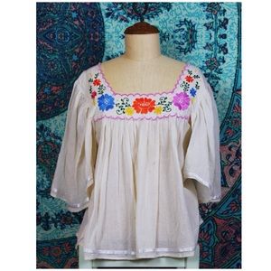 Vintage Embroidered Blouse